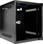 EXTRALINK LITE 6U 10" 280X310 WALL-MOUNTED RACKMOUNT CABINET BLACK
