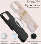 MIO Gold Marble Magsafe Compatible for iPhone 17 Pro Max