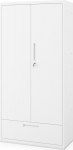 Jan Nowak Megan White - single drawer 185 cm