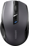 Wireless Mouse UGREEN MU006S Bluetooth 5.4 + 2.4 GHz USB-C (czarna)