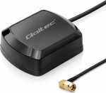 Qoltec Mobile Antenna GPS GLONASS z magnetic base | Omnidirectional | 28dBi | 50W | SMA RA