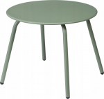 ProGarden Round steel terrace table RONDO, &Oslash; 50 cm