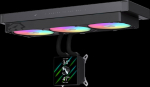 Gamemax CPU Liquid Cooler | GLACIER 360 LCD BK | Black