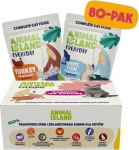 Animal Island ANIMAL ISLAND turkey/white fish in broth cat food 80x85g