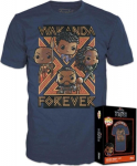 Funko Boxed Tee: Black Panther Wakanda Forever T-Shirt (S)