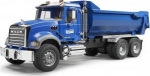 Bruder MACK Granite Halfpipe dump truck - 3 Jahr(e) - ABS Synthetik - Schwarz - Blau