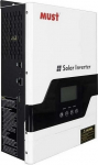 Mustek Inverter MUST PV18-3224VPM II, 3.2kW, 1-phase, 24V, 60A MPPT, 160V