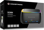 CONCEPTRONIC Hard Drive Enclosure 2.5/3.5"HDD/SSD 2xUSB-A sw