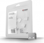 Lindy USB Port Blocker White 10 pcs, no key
