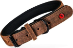 ZOLUX Komfort Leather, brown color &ndash; dog collar &ndash; 30 cm