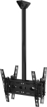B-Tech Back-to-Back Universal Flat Screen Ceiling Mount with Tilt (VESA 400) - 1.5m &Oslash;50mm Pole