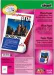 Sigel Photo Paper for Colour Laser/Copier LP342 - Glittering - A4 (210 x 297 mm)