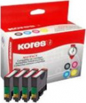 Kores G1617KIT - Dye-based ink - Photo black - Photo cyan - Photo magenta - Photo yellow - Epson - Multi pack - BX305F - SX420W - Inkjet Printer