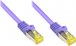 Alcasa Good Connections Patchkabel m. Cat.7 Rohk. violett 0.25m