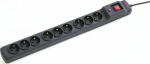 Arm Armac power strip Multi M9 przeciwprzepięciowa 9 sockets 2.5 m czarna (M9/25/CZ)