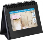 Hama Spiral Book Stand 11x15 for 12 Photos, black 2470