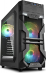 Sharkoon Geh&auml;use VG7-W RGB ATX 1xAcryl schwarz