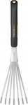 Fiskars 1027044 - hand rake - Schwarz - Silber - Stahl - Schwarz - 1 St&uuml;ck(e) - 125 mm