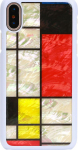 iKins SmartPhone case iPhone XS/S mondrian white