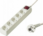 Power Strip PremiumCord 5 sockets 10 m White (pp5k10)