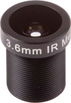 AXIS LENS M12 3.6 MM F1.8 IR 10, THREAD REM IR CUT FILTER/10 PCS