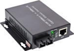 Fiber-optic InLine InLine&reg; Network Media Converter 10/100/1000Mb/s TP to FO (SC Duplex), SM, 20km