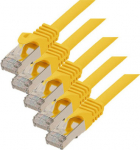 ShiverPeaks Cat.7 Rohkabel S/FTP - RJ-45 - - male/m?nnlich - Gold - Cat.7 - Kabel - Netzwerk