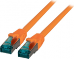 EFB Elektronik EFB RJ45 Patchkabel S/FTP Cat.6A LSZH 25.00m orange