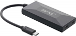 InLine USB 3.2 Gen 1 Hub, USB Typ-C, 3 Port Typ-A, 2 Port Typ-C, 3A Netzteil - schwarz