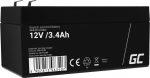 Green Cell Akumulator AGM VRLA 12V 3.4Ah