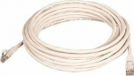 Lanview Cat6 U/UTP network cable, white, LSZH 10M
