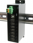 Exsys EX-1179HMVS - USB 2.0 Type-B - USB 2.0 - 480 Mbit/s - Schwarz - Metall - 1.8 m