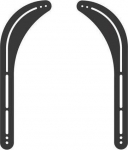 Vivolink Soundbar mount for 32" to 70", displays