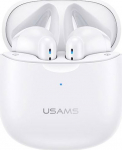USAMS Headphones Bluetooth 5.0 TWS IA series wireless white/white BHUIA02 (US-IA04)
