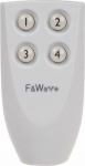 F&F F&F Pilot radio control 4-power button 3V battery CR2032 szary FW-RC4G