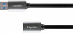 Kabel USB Kruger&Matz USB-A - USB-A 1 m Czarny (KM0336)