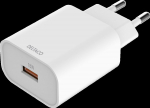 DELTACO Wall Charger 18W 1-port Vit USB