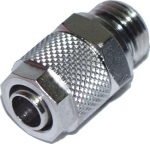 Innovatek connector straight G1/4 Zoll AG auf 10/8mm - silber