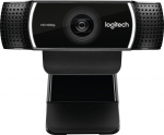 Logitech C922 Pro Stream webcam 1920 x, 1080 pixels USB Black