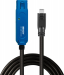 LINDY 8m USB 3.2 Gen 1 C/A Aktivverl&auml;ngerung Pro
