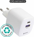 eSTUFF INFINITE (GRS) USB-C Charger, EU PD 67W GaN. 1x USB-C - 1 X
