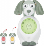 Zazu Davy - an alarm clock that teaches sleep patterns, dog, vihre&auml;