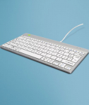 R-Go Tools R-GO COMPACT BREAK ERGONOMIC, KEYBOARD QWERTY (FR) WITH WHITE