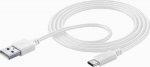 cellularline Kabel USB Cellular Line USB-A - 1.2 m White (KABKACELLUUSB002)