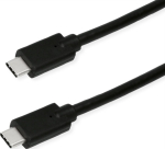 ROLINE GREEN 11.44.9071 USB Kabel 0.5 m USB 3.2 Gen 2x2 USB C Schwarz (11.44.9070)