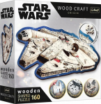 Trefl Puzzle Wood 160 Star Wars Falcon elements Millennium