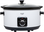 Adler | Slow Cooker | AD 6413w | 290 W | 5.8 L | Number of programs 3 | White