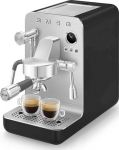 Smeg EMC02BLMEU Espresso Coffee Machine 1.7L Black Collection