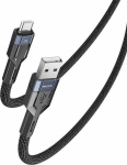 Kabel USB Yesido yesido Kabel CA106 18W USB-Type-C 1.2m 2A, BLACK / CZARNY