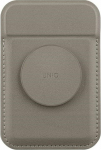 Uniq Stand UNIQ Flixa Magnetic Card Wallet with Stand Gray/flint grey MagSafe